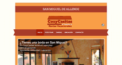 Desktop Screenshot of cozycasitas.com